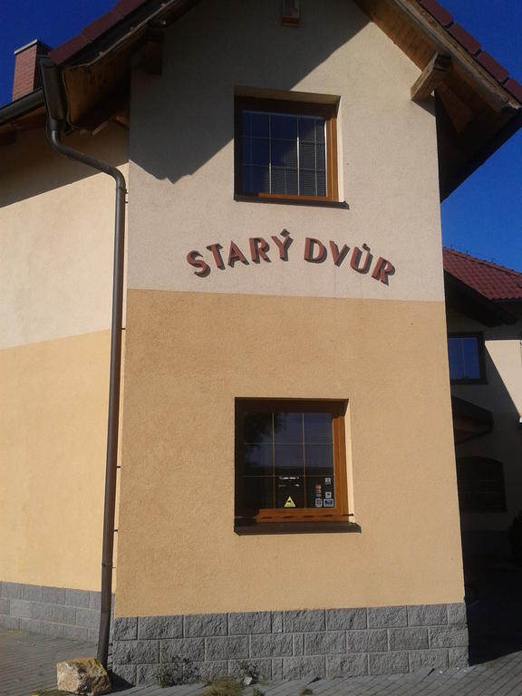 Penzion Stary Dvur Nové Dvory Eksteriør bilde