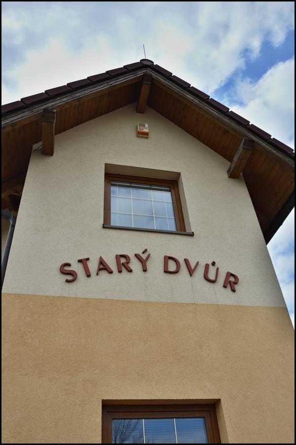Penzion Stary Dvur Nové Dvory Eksteriør bilde